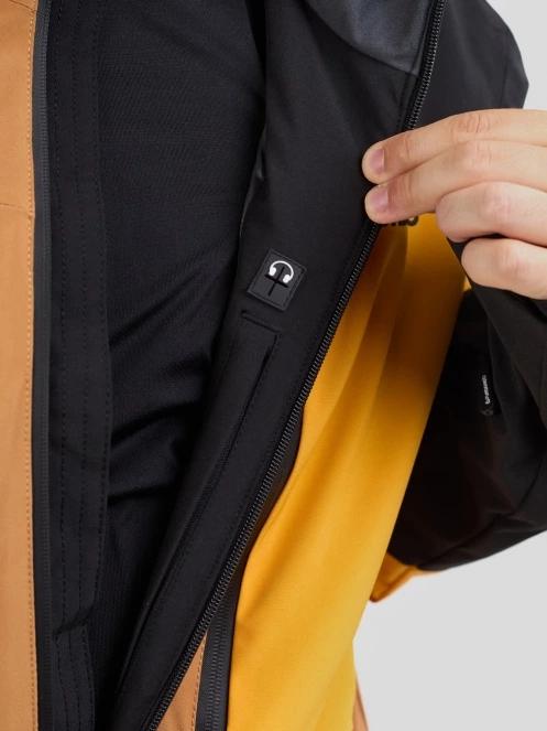 Fundango Nelson Allmountain Jacket męski kurtka narciarska pomarańczowy 9