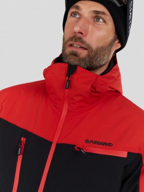 Fundango Horatio Allmountain Jacket męski kurtka narciarska czerwony 7