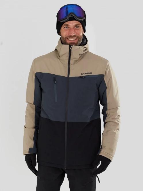 Fundango Horatio Allmountain Jacket męski kurtka narciarska piasek 2