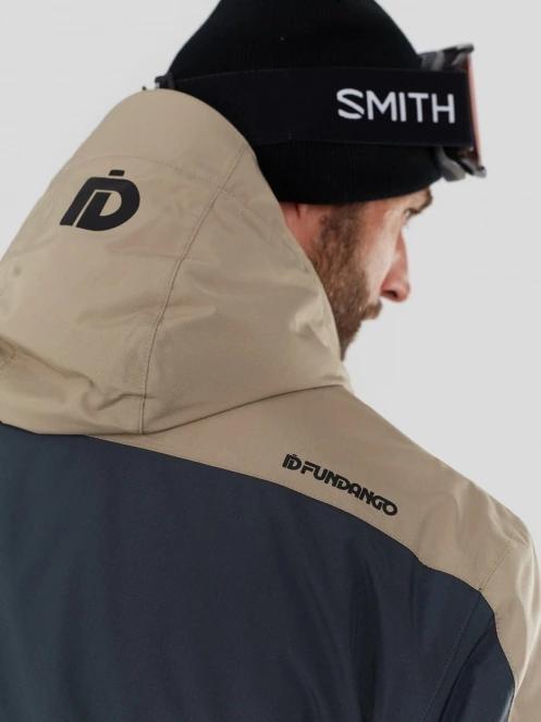 Fundango Horatio Allmountain Jacket męski kurtka narciarska piasek 9