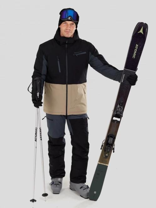 Fundango Horatio Allmountain Jacket męski kurtka narciarska szary 4