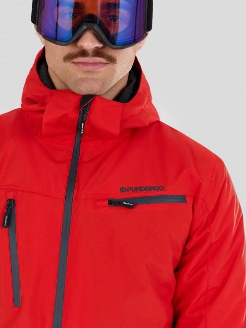Fundango Horatio Allmountain Jacket męski kurtka narciarska czerwony 10