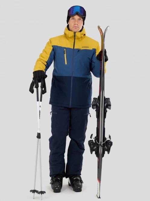 Fundango Horatio Allmountain Jacket męski kurtka narciarska żółty 4