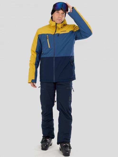 Fundango Horatio Allmountain Jacket męski kurtka narciarska żółty 6