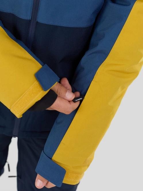 Fundango Horatio Allmountain Jacket męski kurtka narciarska żółty 8