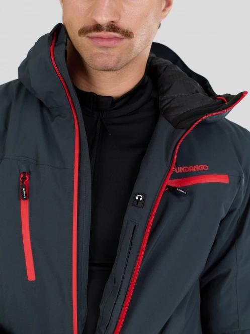 Fundango Horatio Allmountain Jacket męski kurtka narciarska szary 10