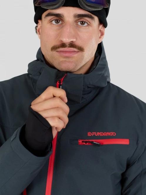 Fundango Horatio Allmountain Jacket męski kurtka narciarska szary 8