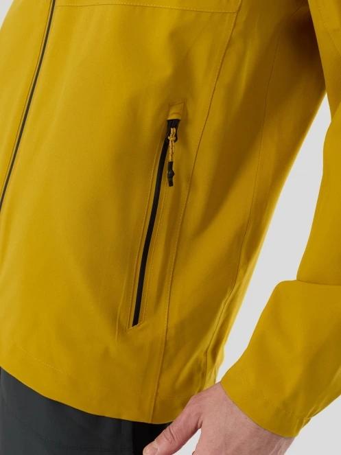 Fundango Wilmington Jacket męski kurtka na wycieczki żółty 10