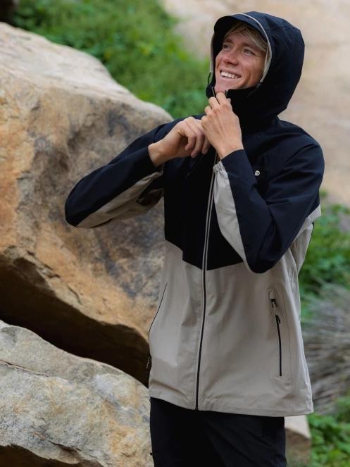 Fundango Wilmington Jacket męski kurtka na wycieczki piasek 8