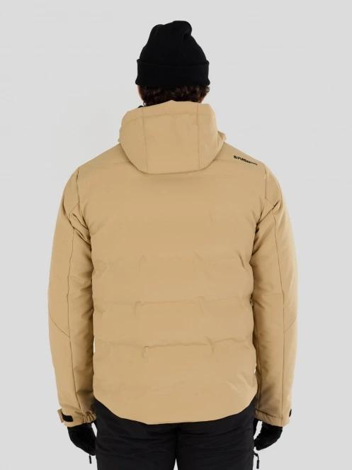 Fundango Portage Padded Jacket męski pikowana kurtka narciarska piasek 3