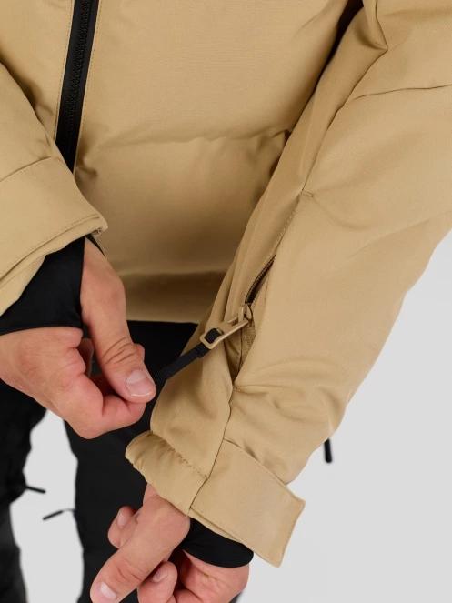 Fundango Portage Padded Jacket męski pikowana kurtka narciarska piasek 8