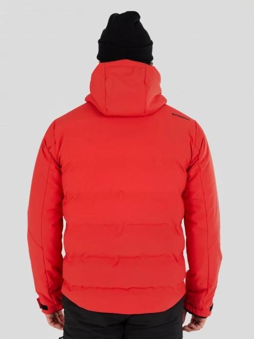 Fundango Portage Padded Jacket męski pikowana kurtka narciarska czerwony 3
