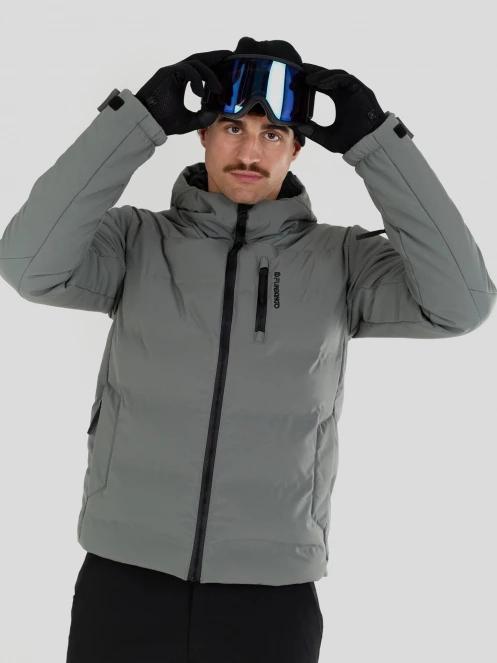 Fundango Portage Padded Jacket męski pikowana kurtka narciarska zielony 6