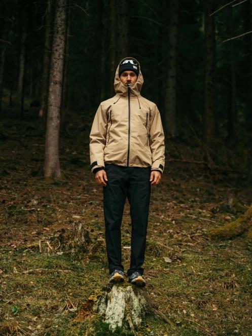 Fundango Nankin M ECO 3L Jacket męski kurtka przeciwdeszczowa piasek 13