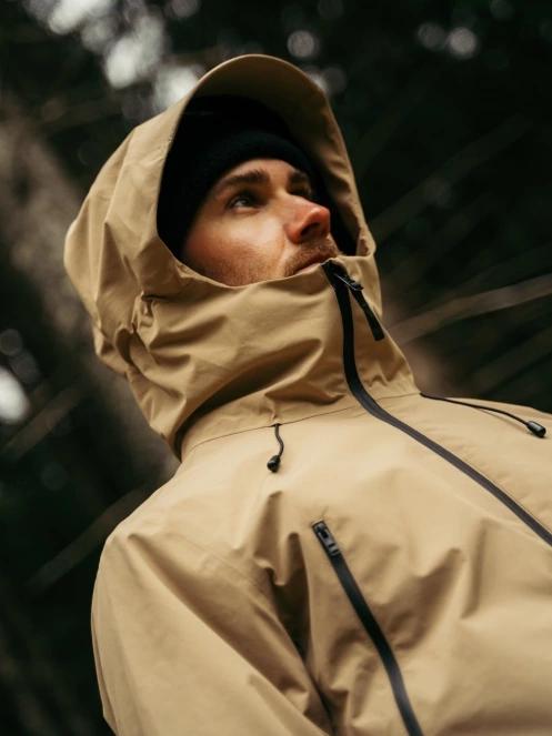 Fundango Nankin M ECO 3L Jacket męski kurtka przeciwdeszczowa piasek 14