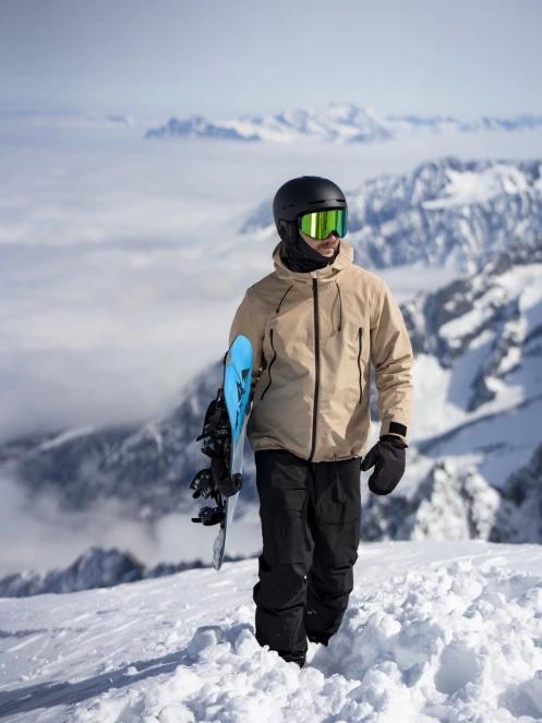 Fundango Nankin M ECO 3L Jacket męski kurtka przeciwdeszczowa piasek 17
