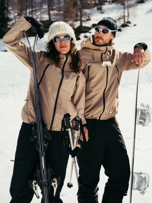 Fundango Nankin M ECO 3L Jacket męski kurtka przeciwdeszczowa piasek 19