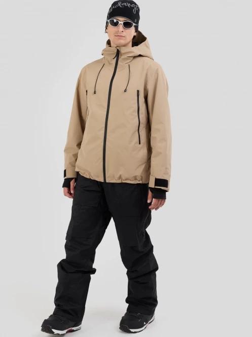 Fundango Nankin M ECO 3L Jacket męski kurtka przeciwdeszczowa piasek 6