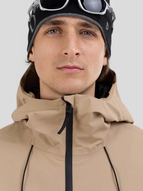 Fundango Nankin M ECO 3L Jacket męski kurtka przeciwdeszczowa piasek 7