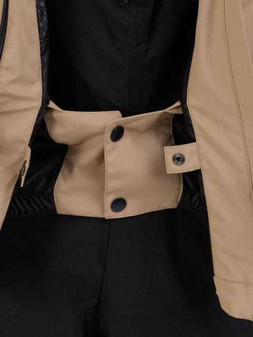 Fundango Nankin M ECO 3L Jacket męski kurtka przeciwdeszczowa piasek 10