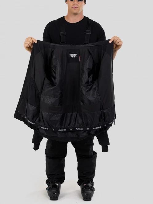 Fundango Nankin M ECO 3L Jacket męski kurtka przeciwdeszczowa czarny 5