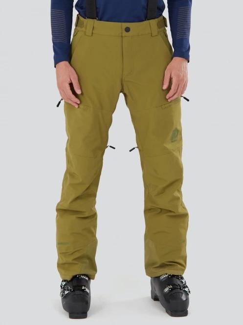 Fundango Teak Pants męski spodnie narciarskie zielony 2