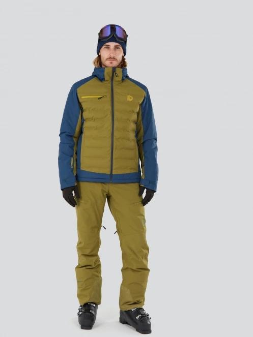 Fundango Teak Pants męski spodnie narciarskie zielony 5