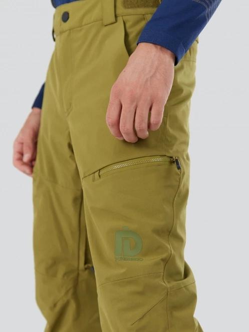 Fundango Teak Pants męski spodnie narciarskie zielony 6