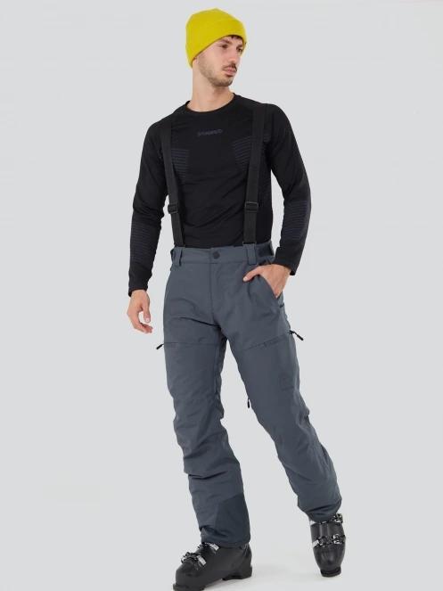Fundango Teak Pants męski spodnie narciarskie szary 4