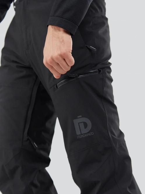 Fundango Teak Pants męski spodnie narciarskie czarny 6