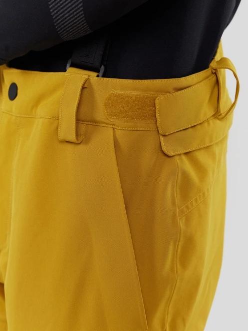 Fundango Teak Pants męski spodnie narciarskie żółty 7
