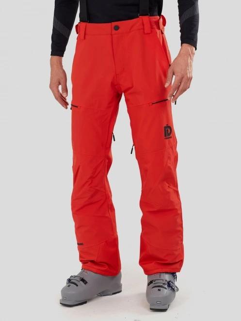 Fundango Teak Pants męski spodnie narciarskie czerwony 2