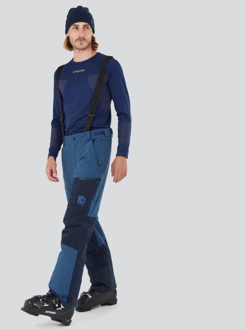 Fundango Teak Colourblock Pants męski spodnie narciarskie niebieski 4
