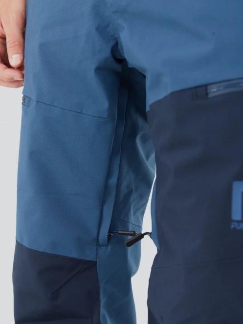 Fundango Teak Colourblock Pants męski spodnie narciarskie niebieski 7