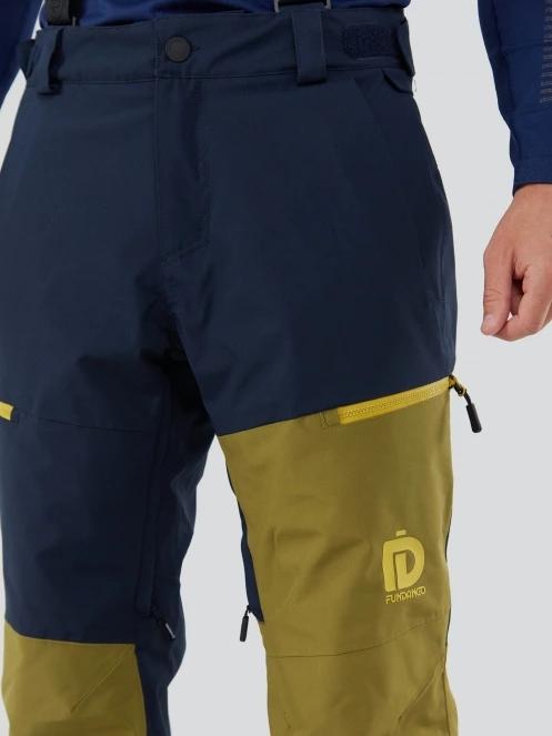Fundango Teak Colourblock Pants męski spodnie narciarskie zielony 6