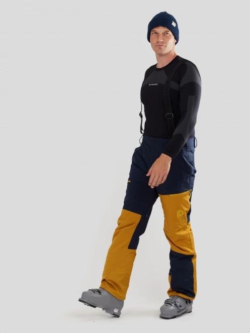Fundango Teak Colourblock Pants męski spodnie narciarskie ciemnoniebieski 4