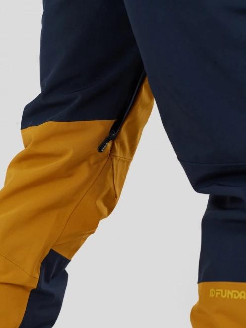 Fundango Teak Colourblock Pants męski spodnie narciarskie ciemnoniebieski 5