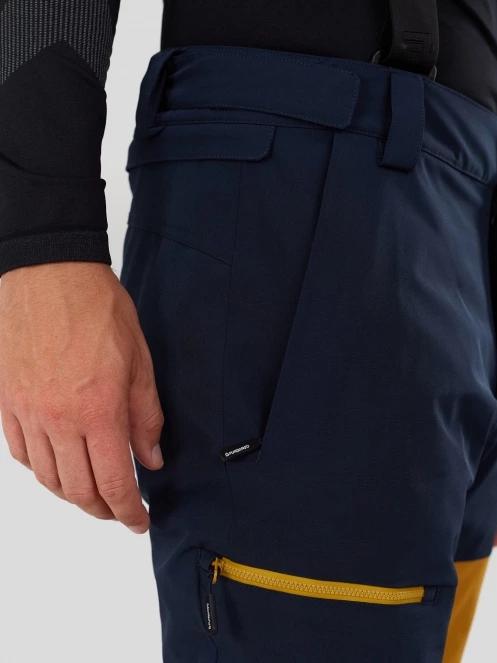 Fundango Teak Colourblock Pants męski spodnie narciarskie ciemnoniebieski 6