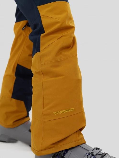 Fundango Teak Colourblock Pants męski spodnie narciarskie ciemnoniebieski 7