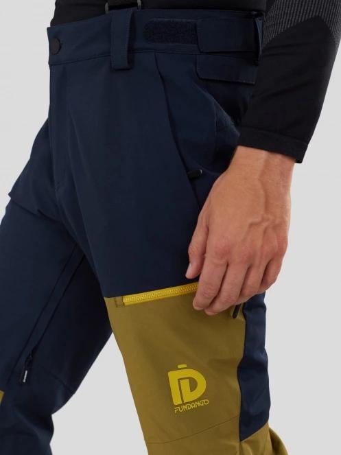 Fundango Teak Colourblock Pants męski spodnie narciarskie ciemnoniebieski 6