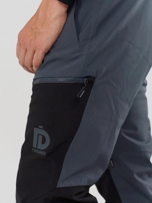 Fundango Teak Colourblock Pants męski spodnie narciarskie szary 5