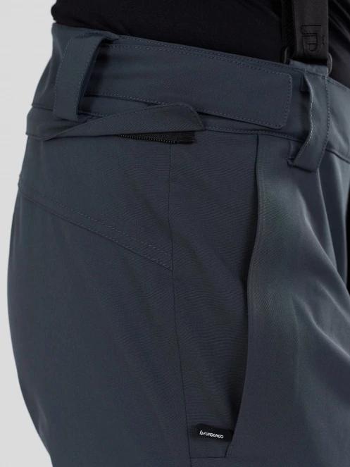 Fundango Teak Colourblock Pants męski spodnie narciarskie szary 7