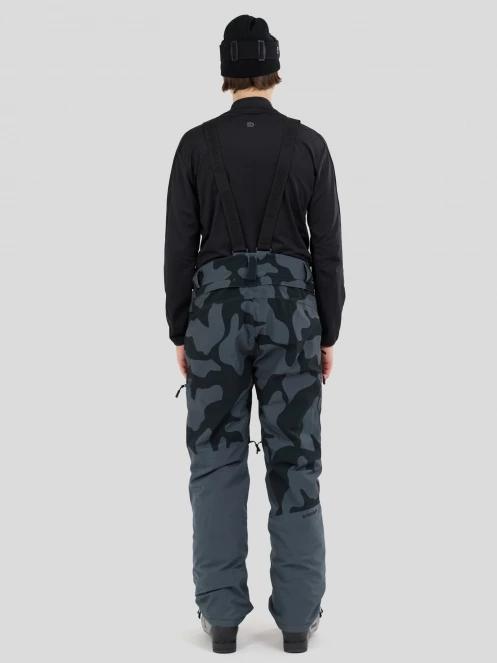 Fundango Teak Colourblock Pants męski spodnie narciarskie szary 3