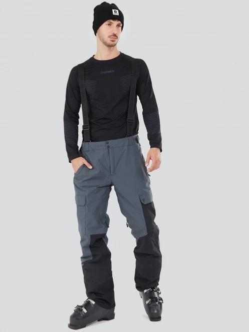 Fundango Sierra ECO Pants męski spodnie narciarskie szary 4