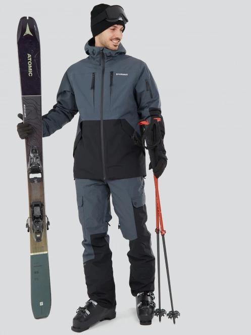 Fundango Sierra ECO Pants męski spodnie narciarskie szary 5