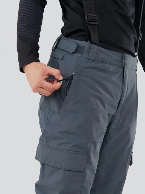 Fundango Sierra ECO Pants męski spodnie narciarskie szary 6
