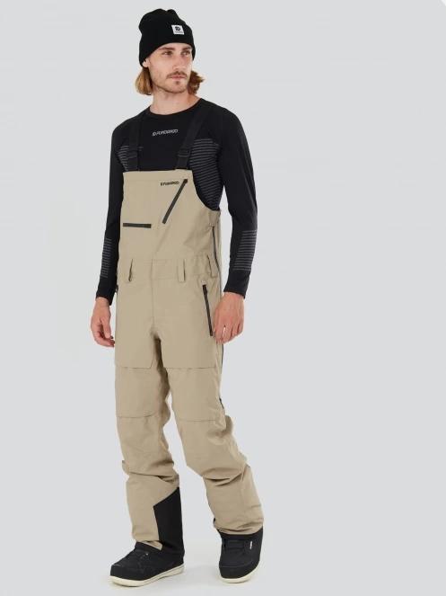 Fundango Benton 3L Bib Pants męski spodnie narciarskie piasek 5