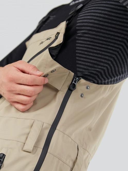 Fundango Benton 3L Bib Pants męski spodnie narciarskie piasek 10