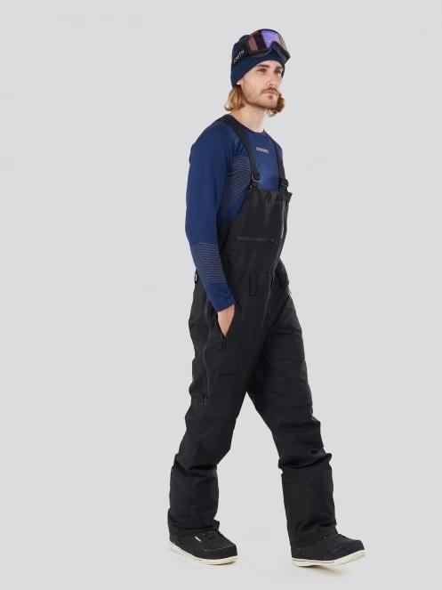 Fundango Benton 3L Bib Pants męski spodnie narciarskie czarny 4