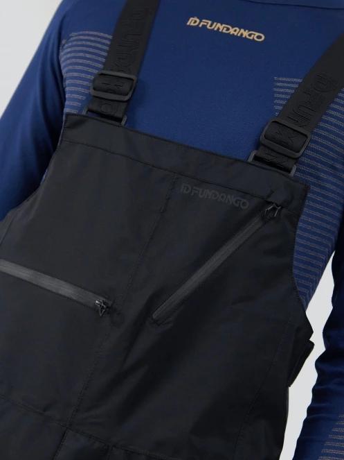 Fundango Benton 3L Bib Pants męski spodnie narciarskie czarny 6